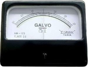 Analog Rectangular Moving Coil GALVANOMETER Meter