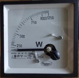 Dynamo Type Analog Power Meter