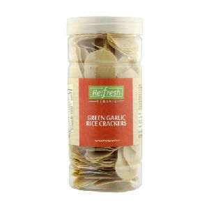 Refresh Green Garlic Rice Crackers