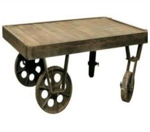 Railroad Cart Coffee Table