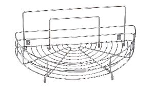 SRDT0025 Stainless Steel Corner Rack