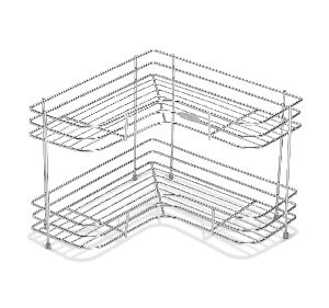 SRDT021 Stainless Steel Corner Rack