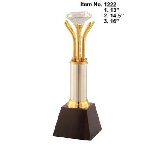 Sports Crystal Diamond Trophy
