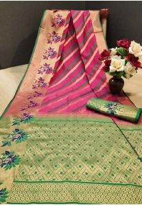 Lichi Silk Saree