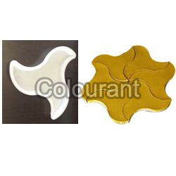 Blade Shaped Silicone Plastic Interlocking Paver Moulds