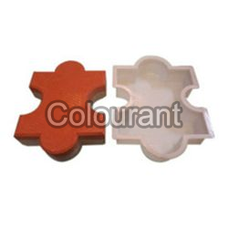 Brooks Shaped Silicone Plastic Interlocking Paver Moulds