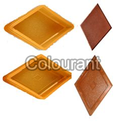 CP - 28 Diamond Rubberised PVC Interlocking Paver Moulds