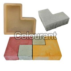 CP-60 L Shape Rubberised PVC Interlocking Paver Moulds