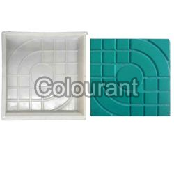 CPT - 10 Silicone Plastic Floor Tiles Moulds
