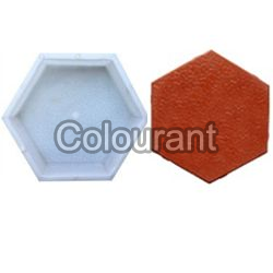 Hexa Shaped Silicone Plastic Interlocking Paver Moulds