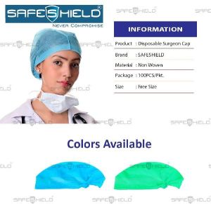 Safe Shield Disposable Surgeon Cap