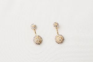 Fancy American_CZ Diamond Earring