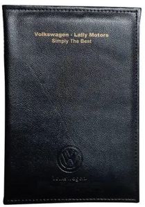 Car Document Pure Leather Pouch