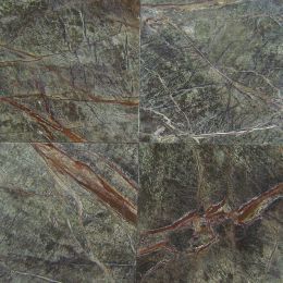 Rainforest Green Marble Slabs