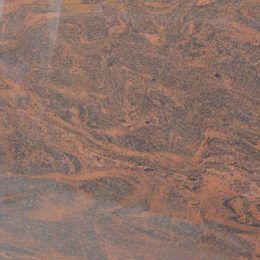 red multicolor granite slabs