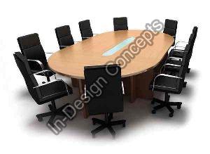 Oval Conference Table