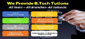 Btech Engineering Home Tuitions