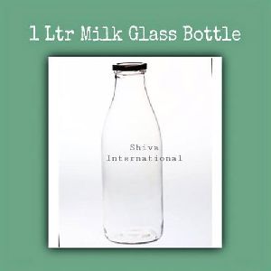 1000ml Milk Glass Bottle