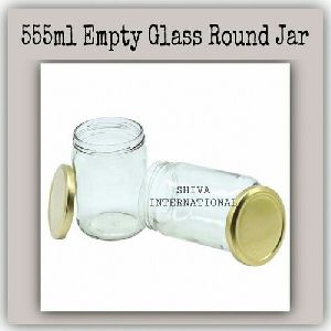 555ml Glass Ghee Jar