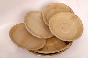 Areca Leaf Round Plate