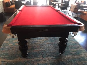 Royal Red Billiard Pool Table size 8ftx4ft with accessories