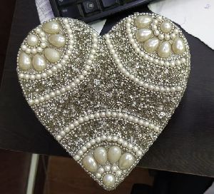 Lac Handicraft Heart Shaped Jewellery Box