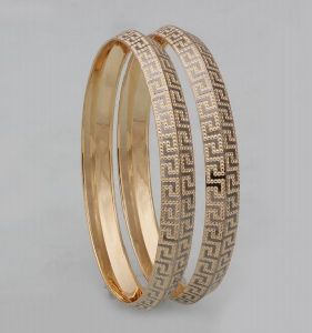 King Collection Gold Bangles