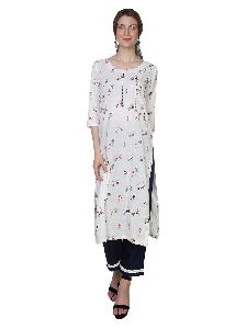 Designer printed kurta