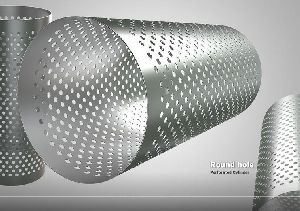 Round Hole Perforated Cylinder