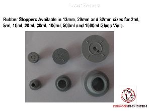 grey butyl rubber stoppers