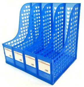 4 LAYER HEART SHAPE PLASTIC FILE RACK