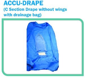 c section drape