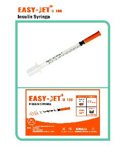 Easy Jet U-100 Insulin Syringe
