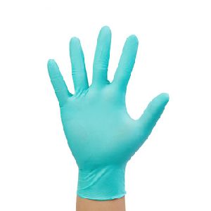 Green Nitrile Gloves