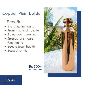 Plain Copper Bottle