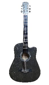 belear black burst acoustic guitar