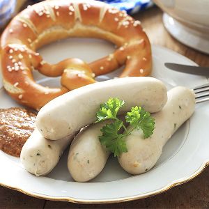 Pork Weisswurst Sausage