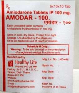 Amodar - 200 (Amiodarone Tablets BP 200 mg)