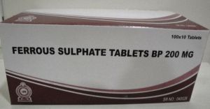 Ferrous Sulphate Tablets BP 200 mg