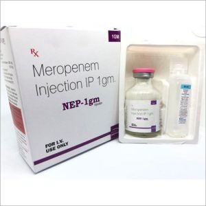 Meropenem injection I.P 1.0 gm