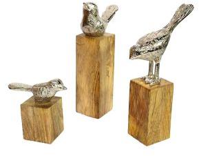 Birds 3 Set Sculpture