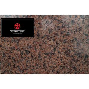 Bruno Red Granite Slab