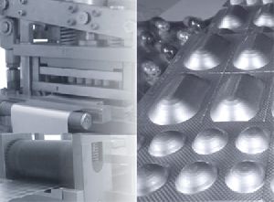 Double Track Alu Alu Blister Packing Machine