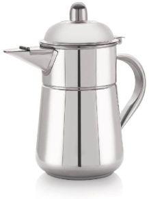 STEEL Korean Milk Jug WITH CLOSE SPOUT