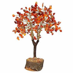 Red Carnelian Crystal Tree