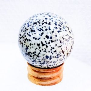 Dalmatian Jasper Stone Ball