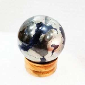 Golden Pyrite Sphere