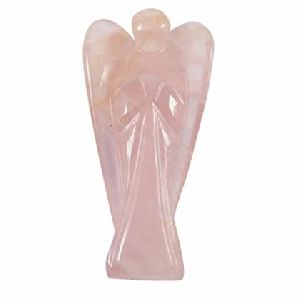 Rose Quartz Gemstone Angel