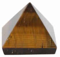 Tiger Eye Gemstone Pyramid