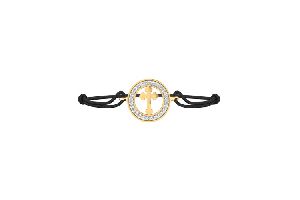 Buy Cross Diamond Charm in Gold